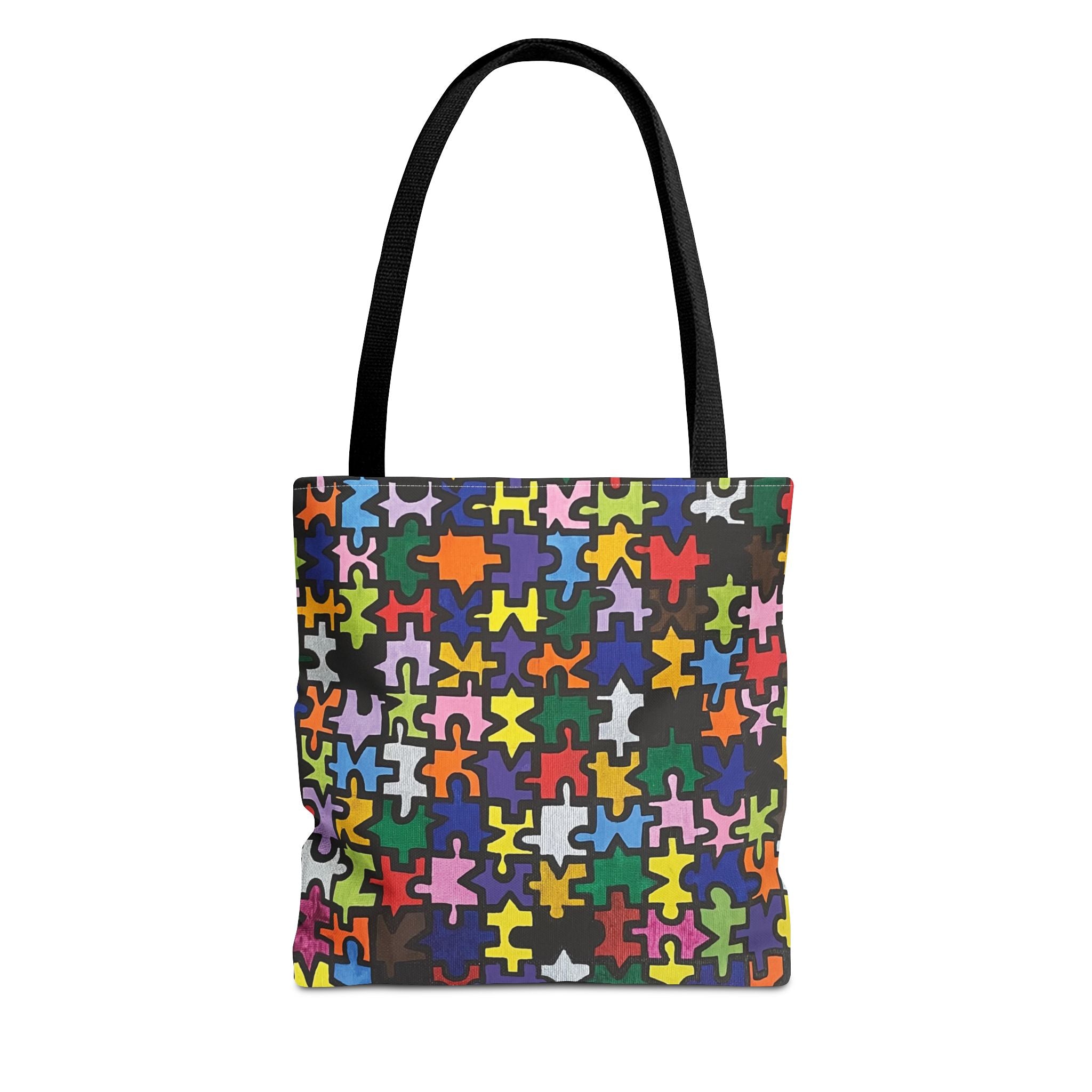 Puzzle Piece Painting All-Over Print Tote Bag - FMLxArt Store