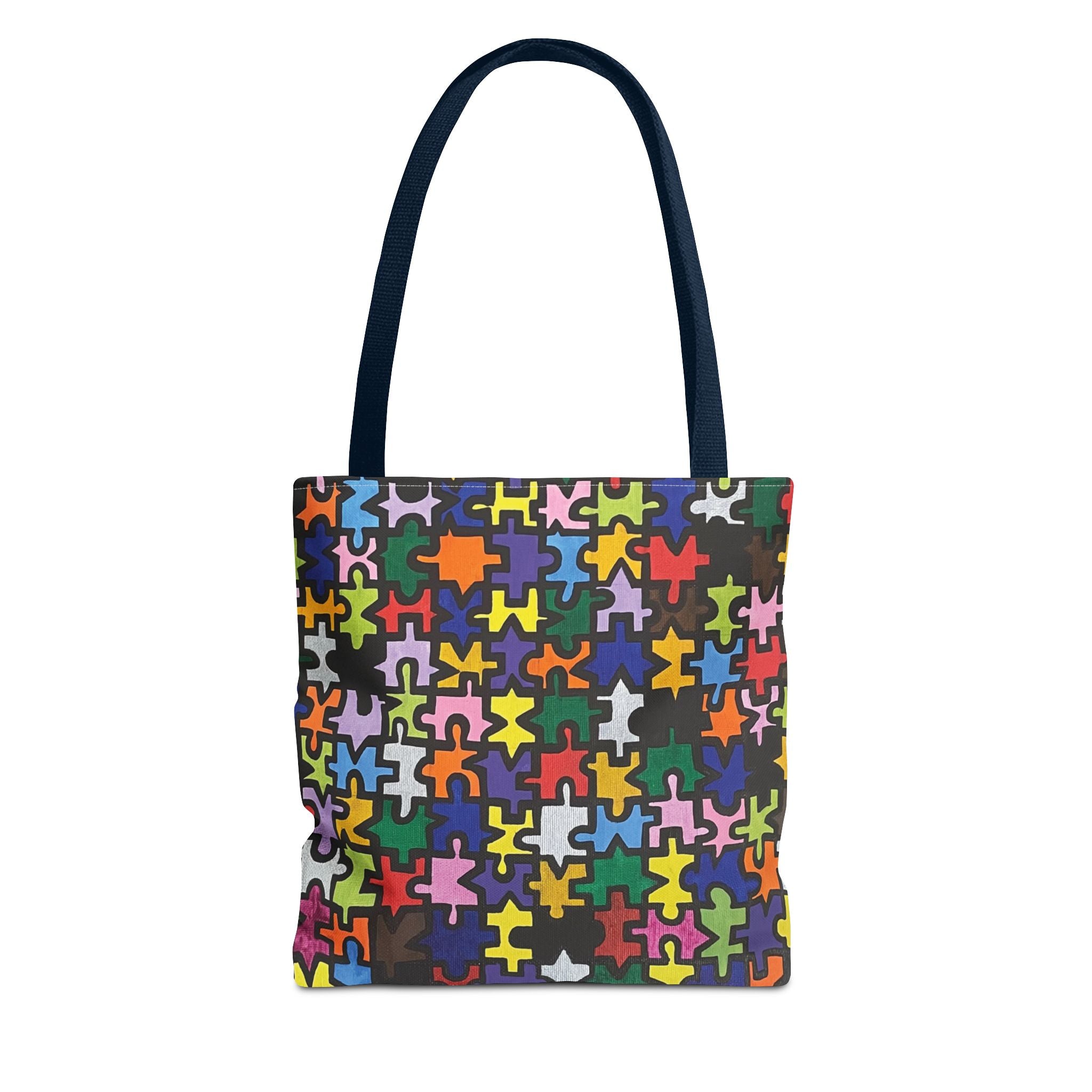 Puzzle Piece Painting All-Over Print Tote Bag - FMLxArt Store