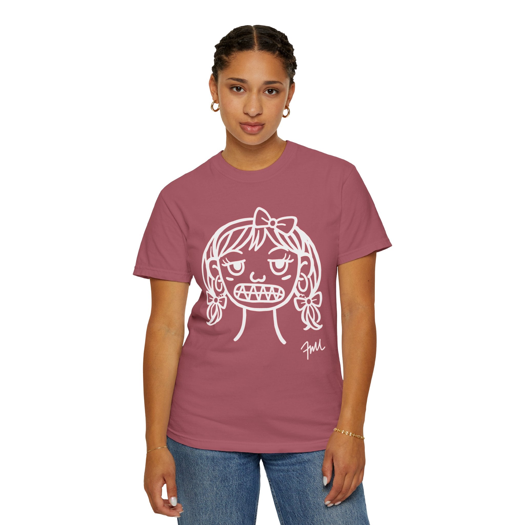 Grit Girl T-Shirt — Motivational Graphic Tee for Strong, Ambitious Women - FMLxArt Store