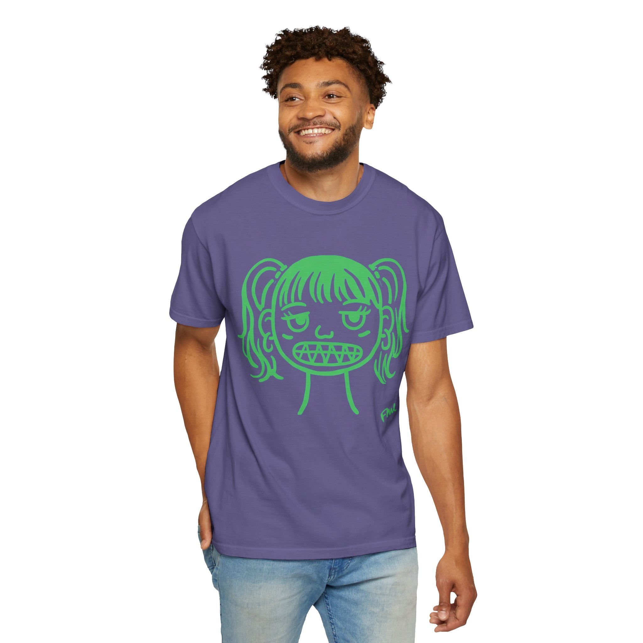 Grit Girl T-Shirt — Empowerment Graphic Tee for Strong Women - FMLxArt Store