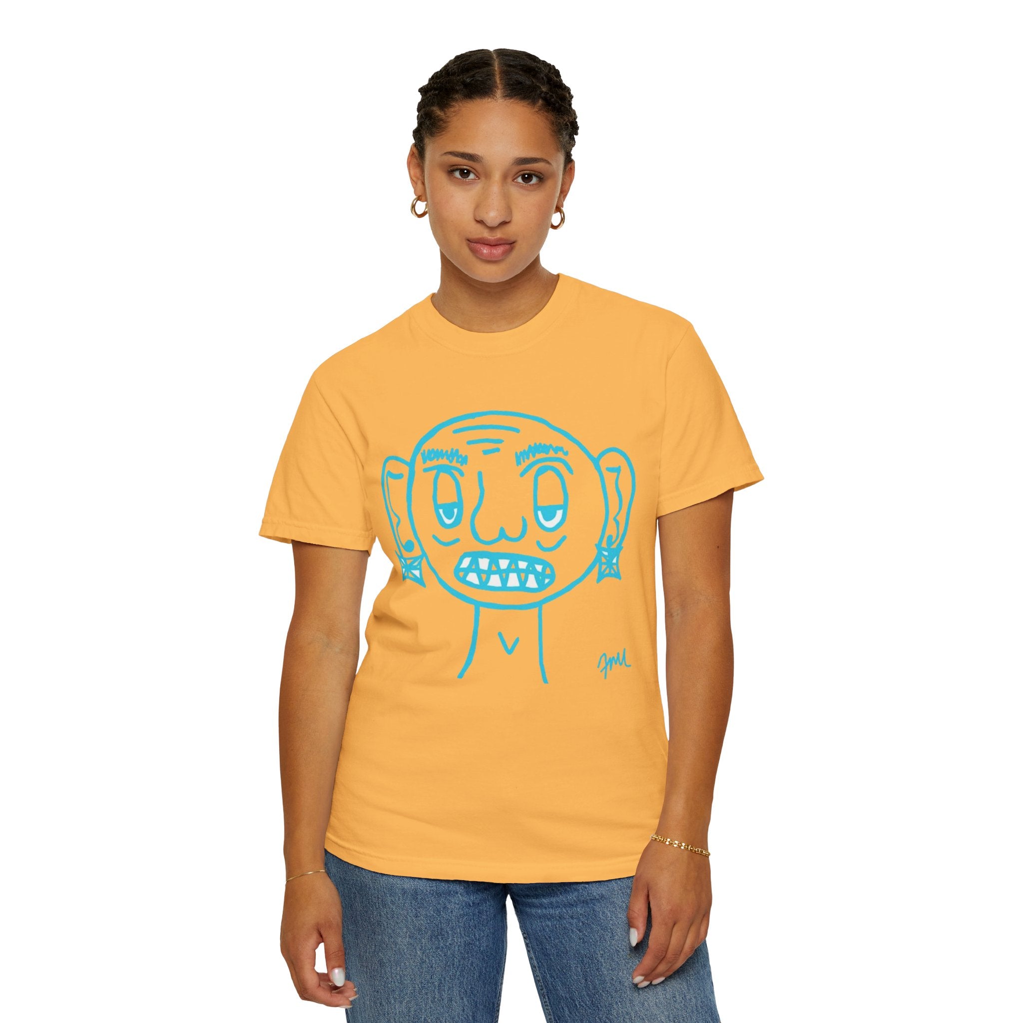 So Icy Grit Boy Tee — Garment-Dyed Ice Vibe T-Shirt - FMLxArt Store