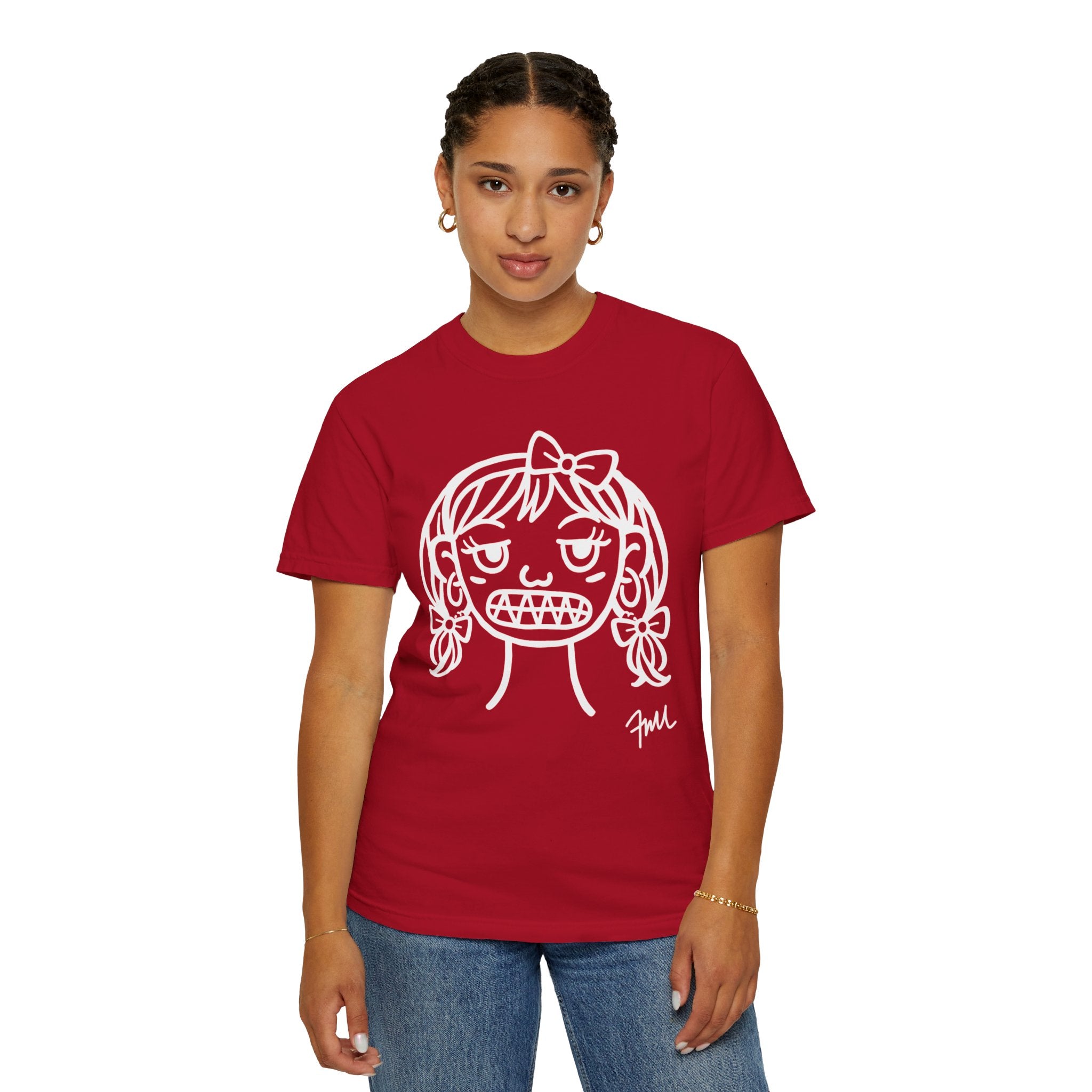 Grit Girl T-Shirt — Motivational Graphic Tee for Strong, Ambitious Women - FMLxArt Store