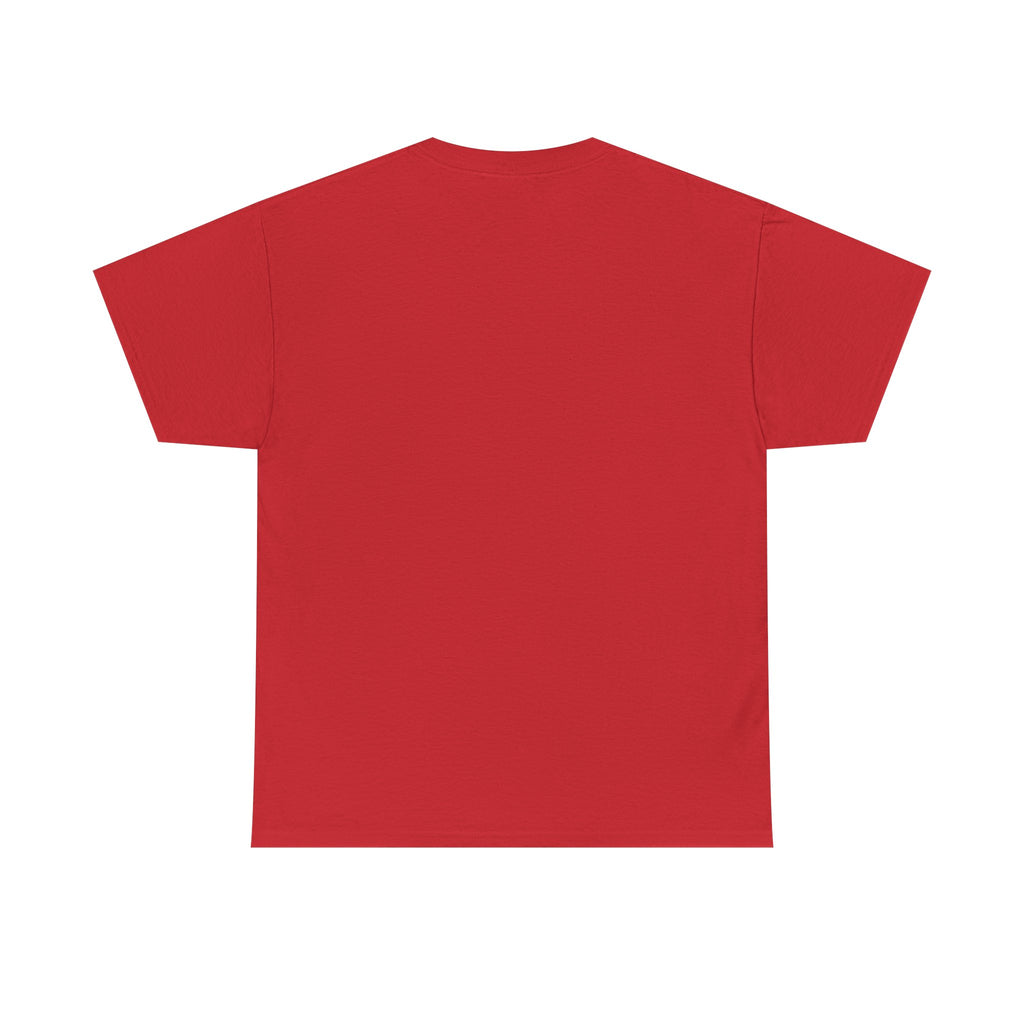 Red Ski Mask 'Grit Boy' Tee — Graphic Ski Mask T-Shirt for Streetwear & Winter Sports - FMLxArt Store