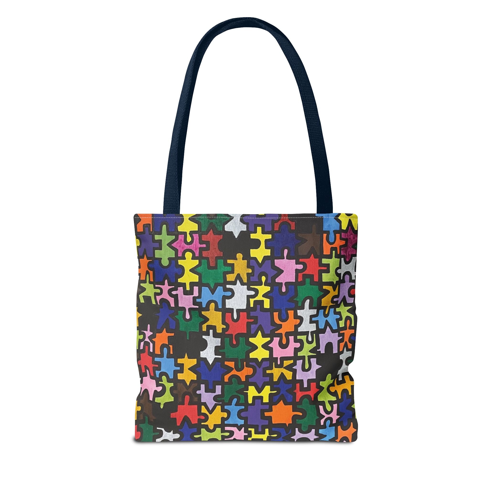 Puzzle Piece Painting All-Over Print Tote Bag - FMLxArt Store