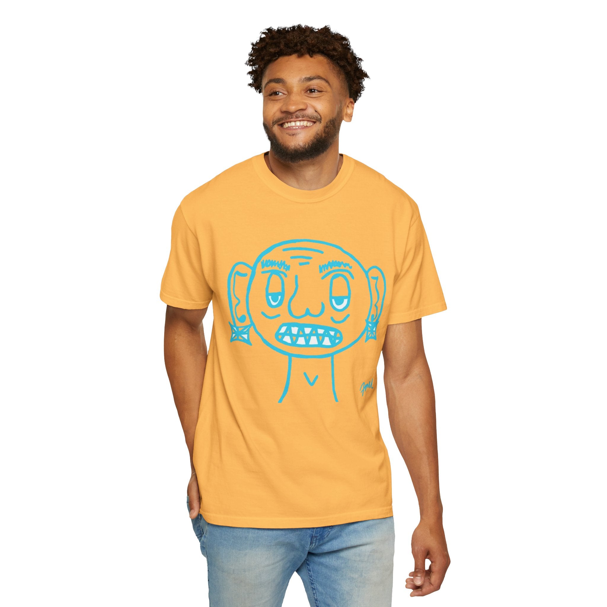 So Icy Grit Boy Tee — Garment-Dyed Ice Vibe T-Shirt - FMLxArt Store
